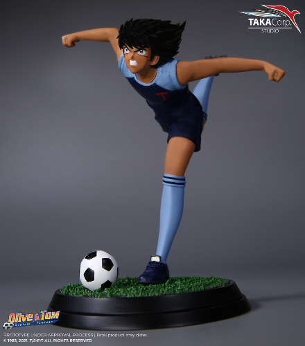 Figurine Captain Tsubasa - Kojiro Hyuga tir du tigre - Anime Town