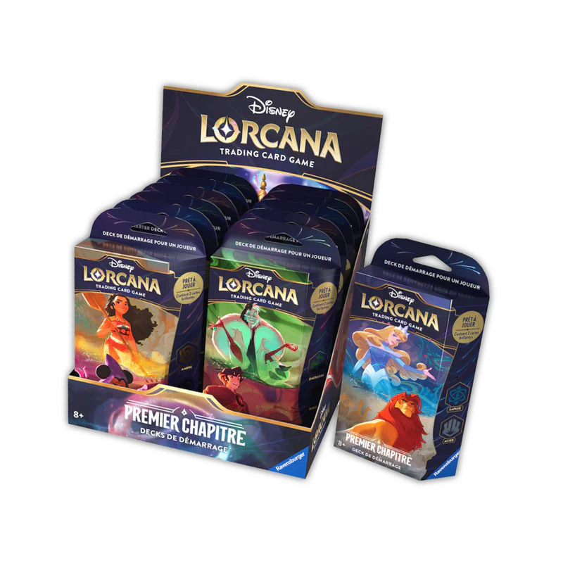 Jeu de cartes Lorcana - Display de Deck Premier Chapitre – Lorcana (scellé)