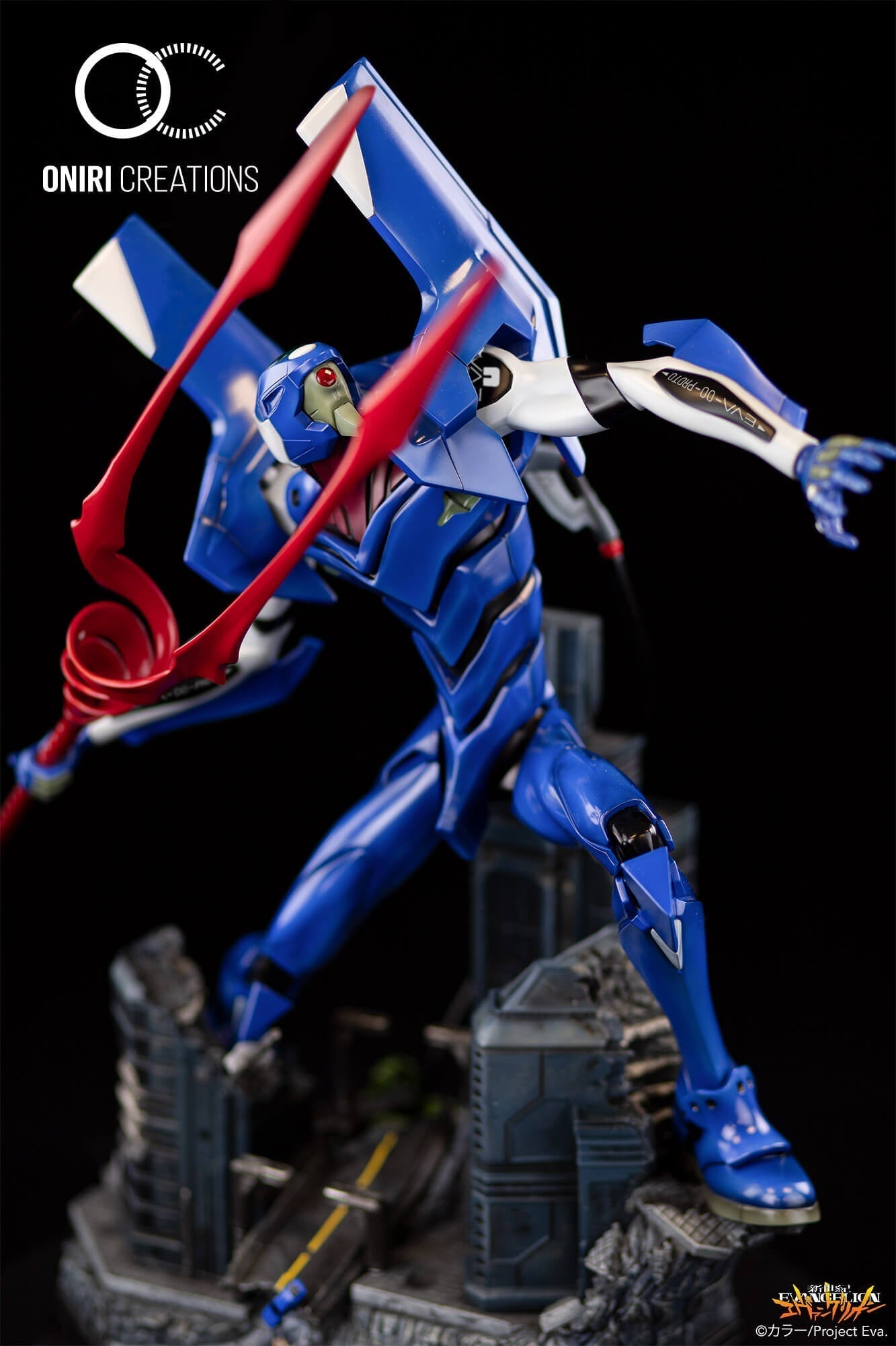 Figurines Evangelion - EVA-00 la Défense de Tokyo-3