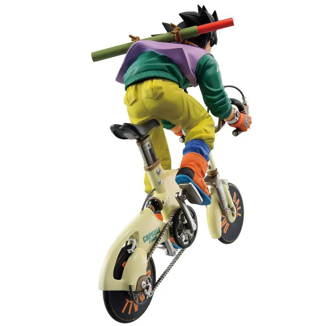 Figurine Dragon Ball - Son Goku vélo - Anime Town