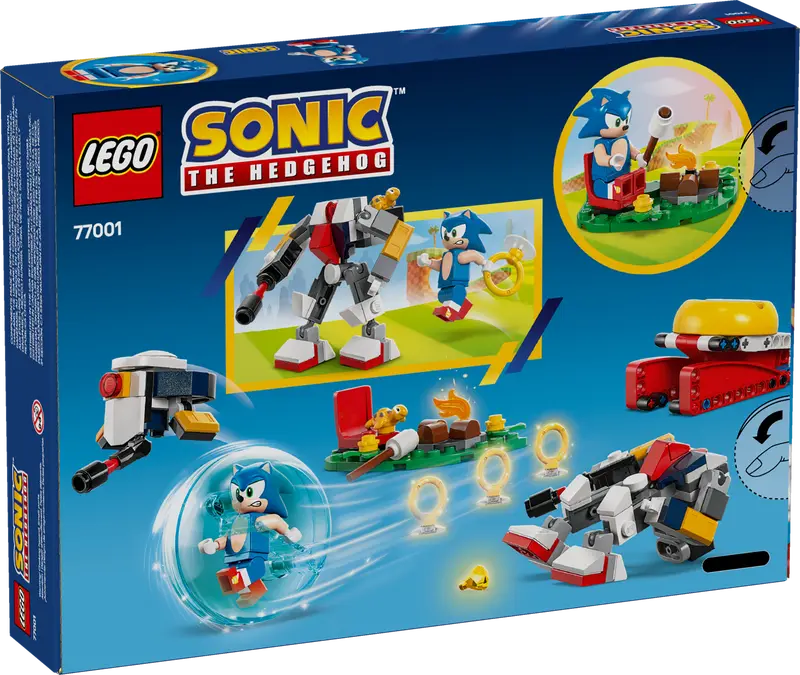Lego Sonic the Hedgehog™ - Conflit au feu de camp de Sonic
