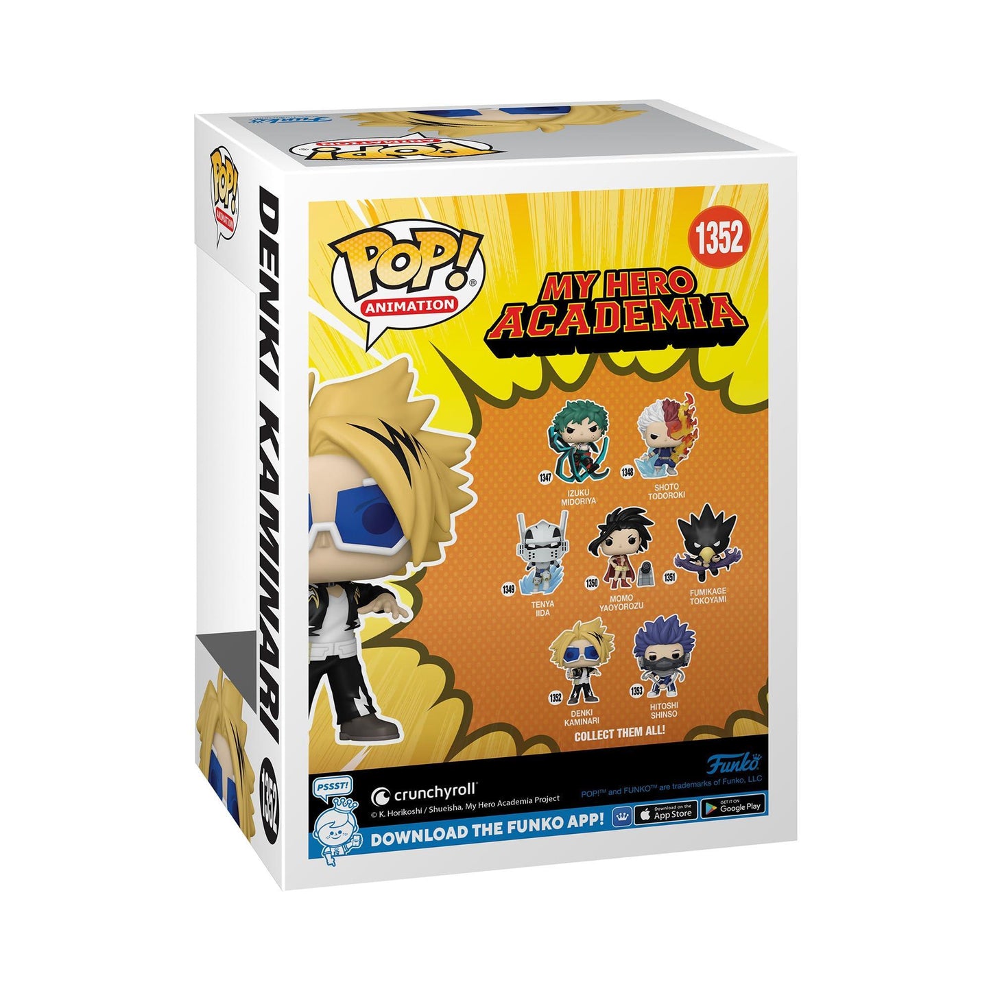 Funko Pop My Hero Academia - Denki Kaminari 1352 - Anime Town