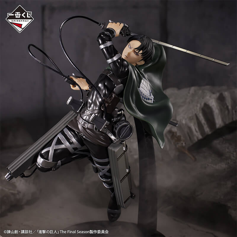 Figurine Attaque des Titans - Levi Ackerman Le Soldat Ultime en Action - Anime Town