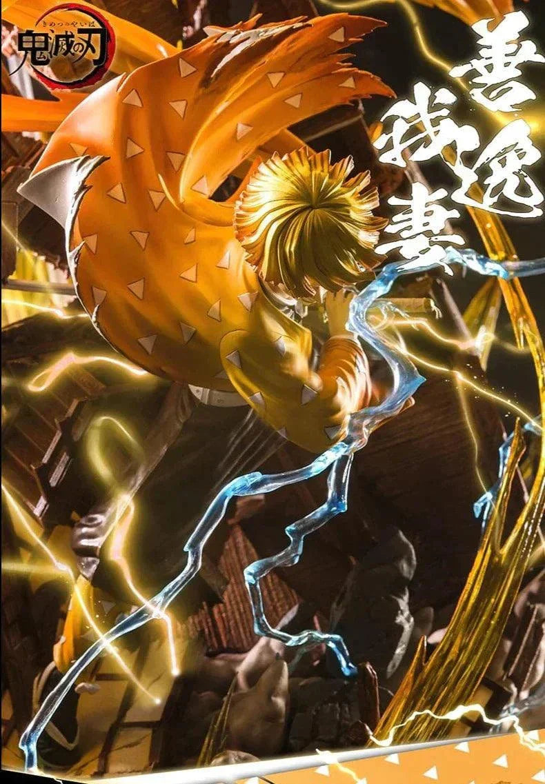 Figurine Demon Slayer - Zenitsu Agatsuma "Dieu du Feu Céleste" 4