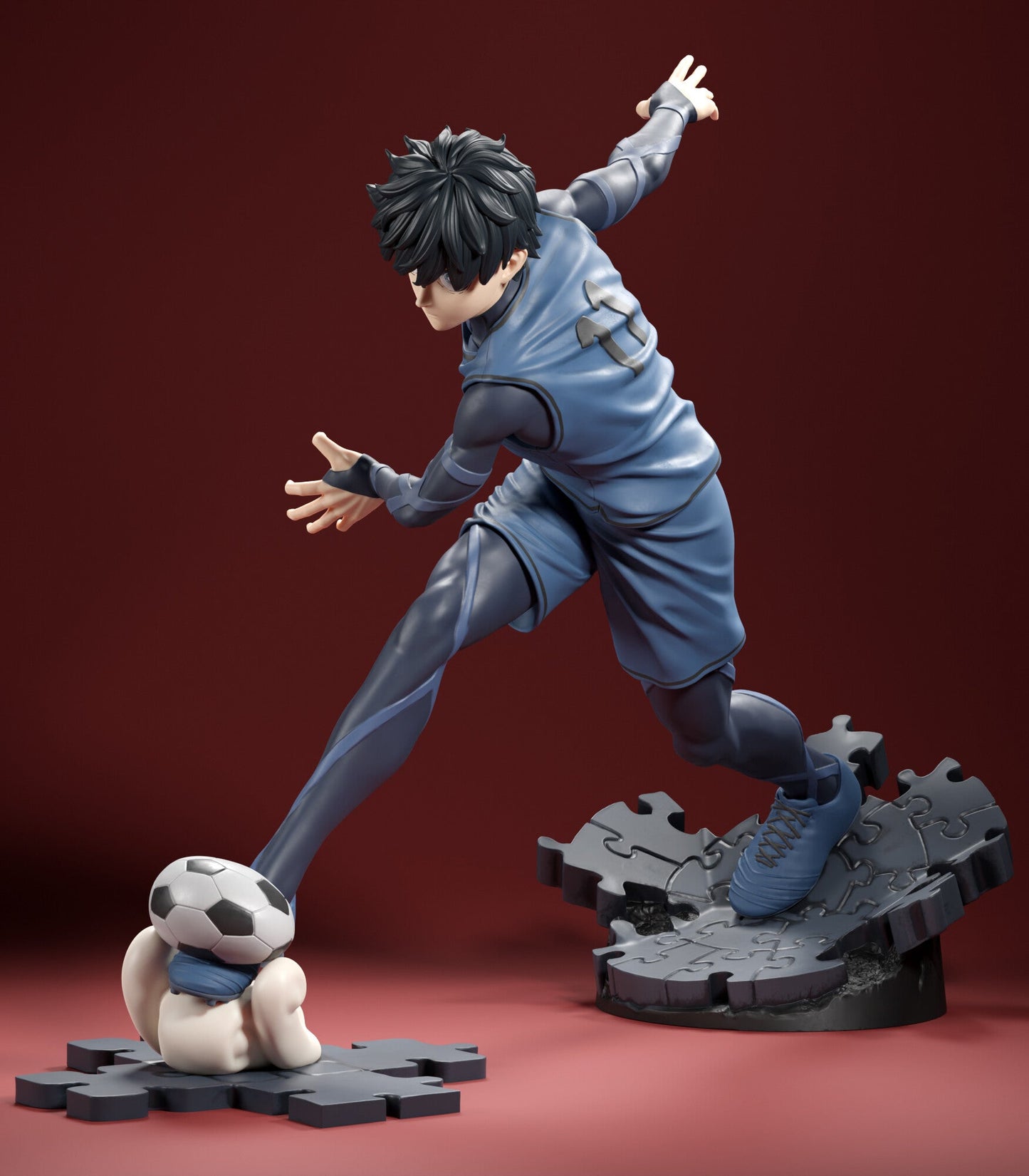 Figurine Blue Lock - Isagi Tir Direct - Anime Town