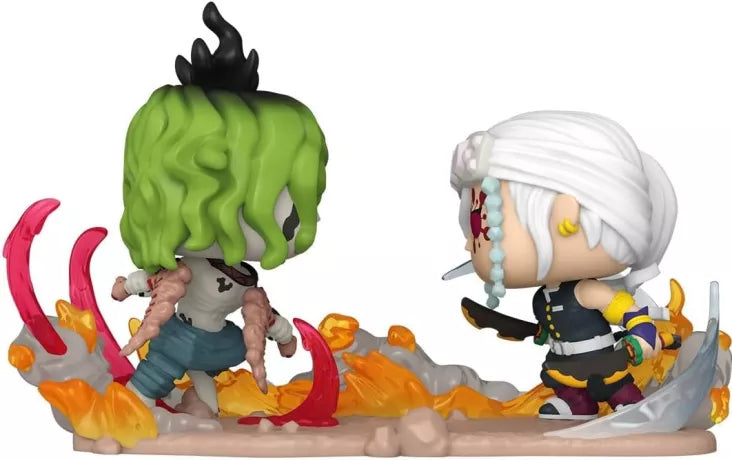 Funko Pop Demon Slayer - Tengen Uzui vs Gyutaro - Moment 1753