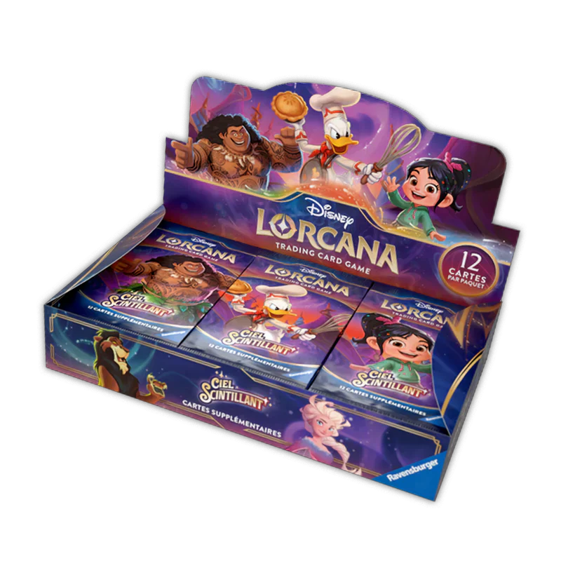 Jeu de cartes Lorcana - Display S1V5 - Ciel Scintillant (scellé)