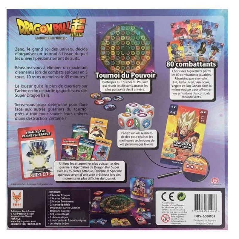 Jeu de société Dragon Ball Super - La survie de l'univers
