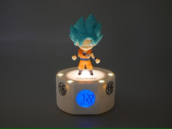 Réveil Dragon Ball Goku Super Saiyan Blue