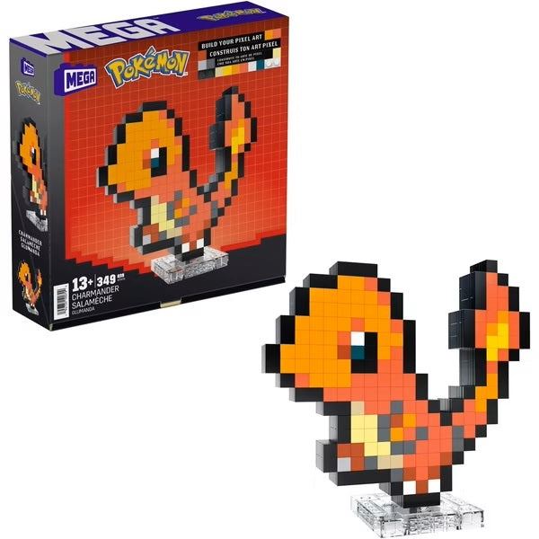 Mega Bloks Pokémon - Pixel Art Salamèche
