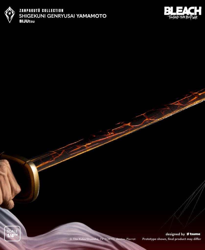 Figurine Bleach - Yamamoto Zanpakuto