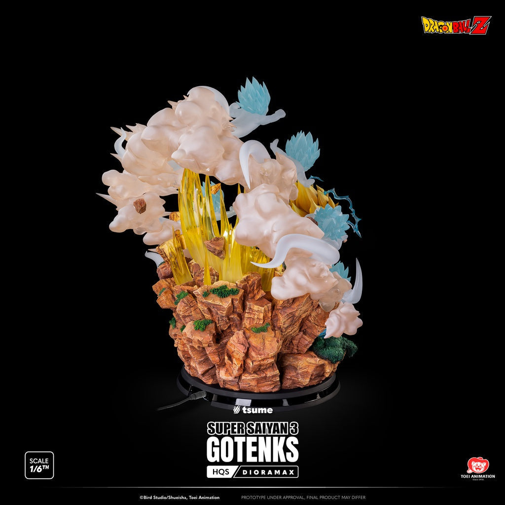 Figurine Dragon Ball - Gotenks Super Saiyan 3