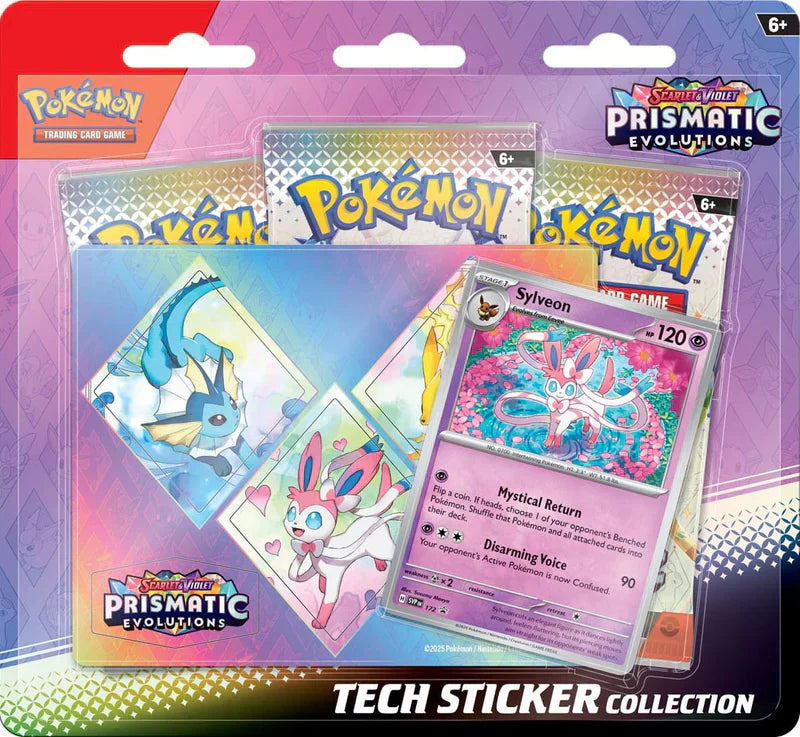 Jeu de cartes Pokémon - Tripack - Écarlate et Violet - Évolutions Prismatiques EV08.5 (scellé)