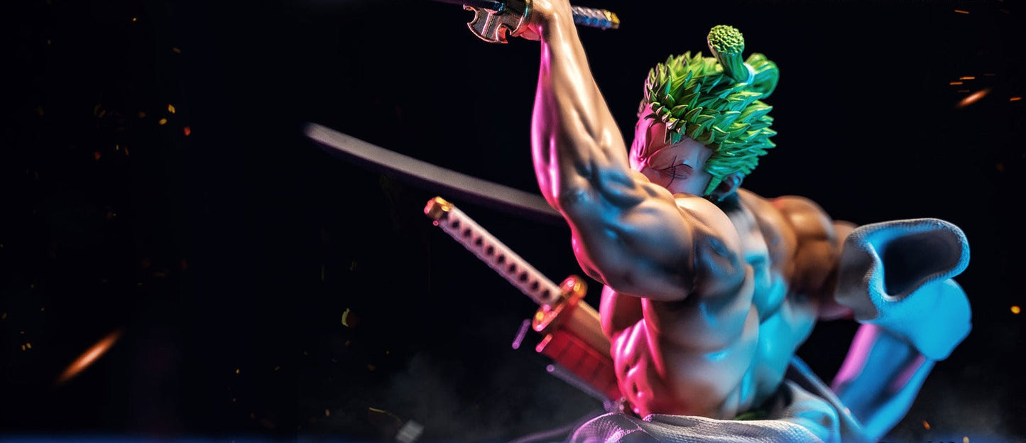 Figurine One Piece - Zorojuro vs Hawkins - Anime Town