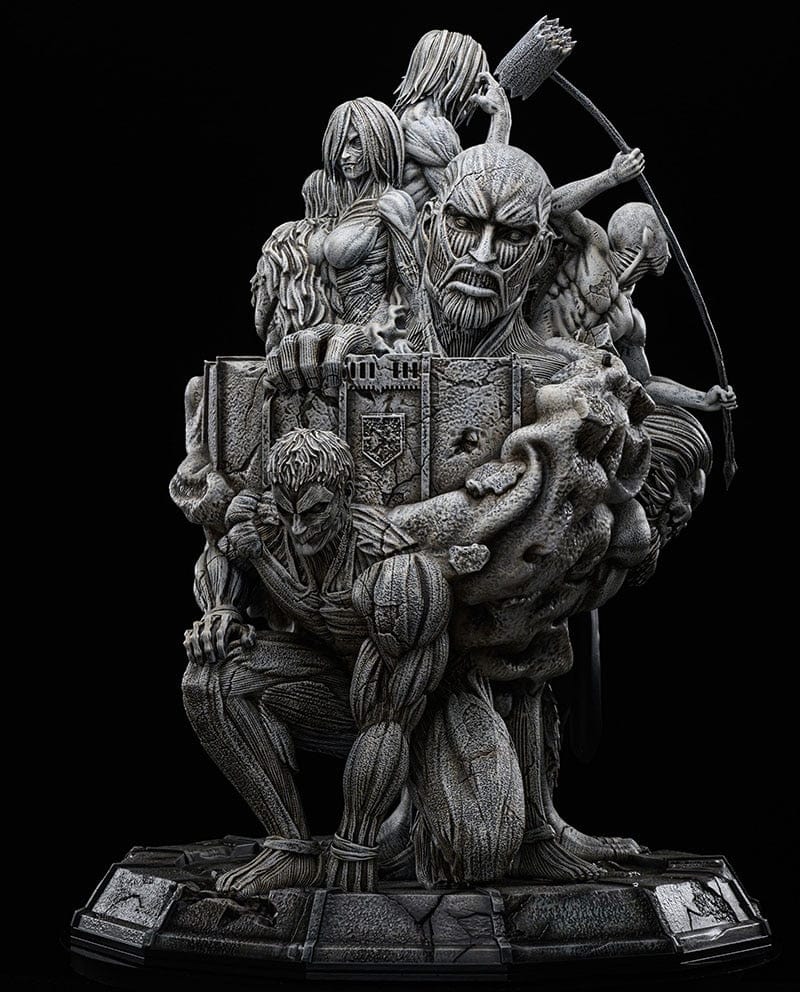 Figurine Attaque des Titans - Eren sur le trône - Anime Town