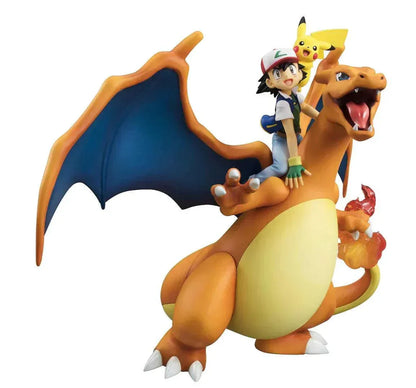 Figurine Pokémon - Dracaufeu & Sacha - Anime Town