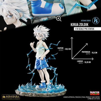 Figurine Hunter x Hunter - Kirua Zoldik cercle de foudre - Anime Town