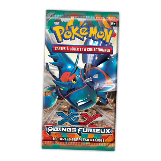 Jeu de carte Pokémon - Booster en Loose - XY - Poings Furieux (scellé)
