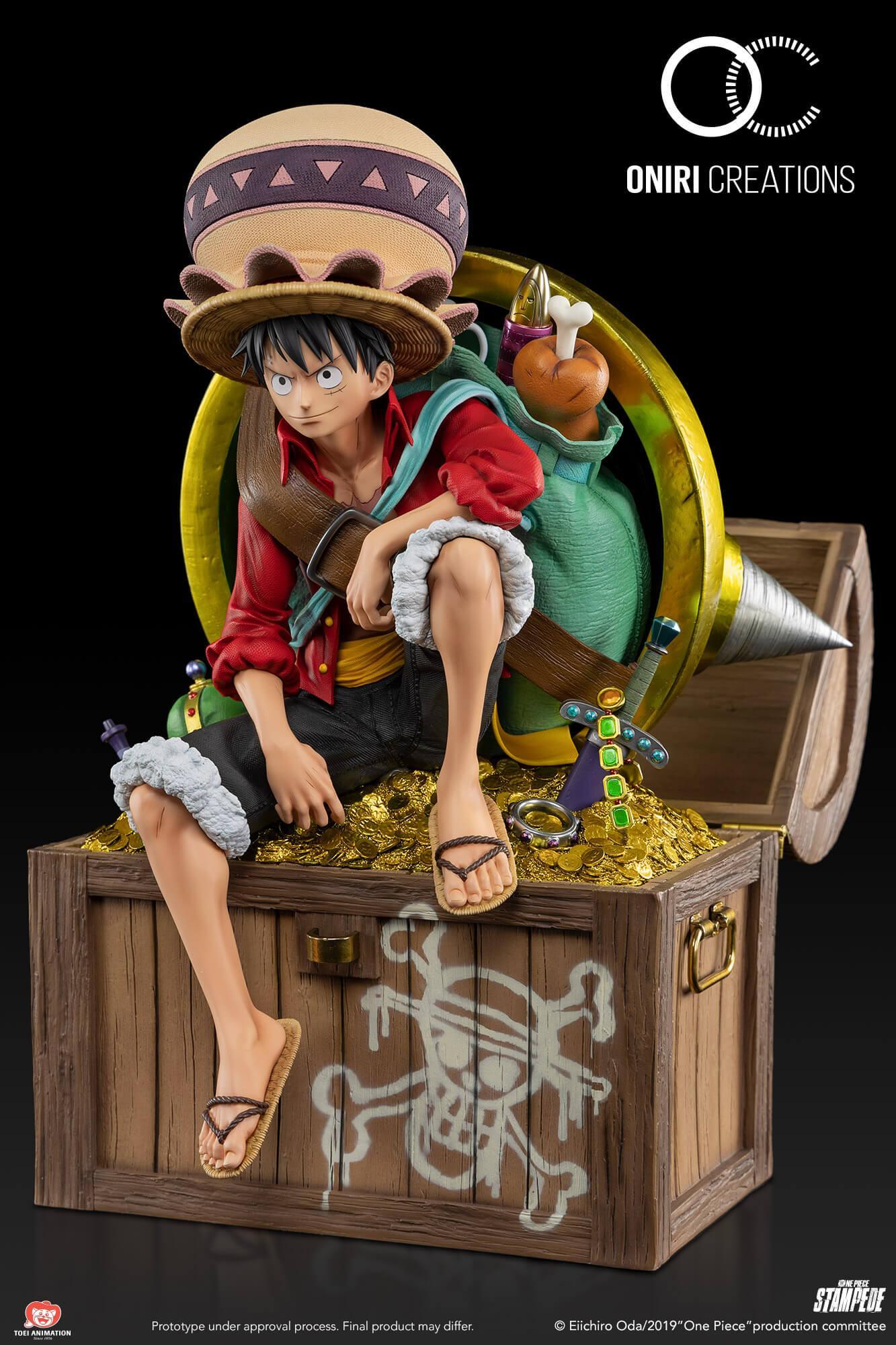 Figurine One Piece - Luffy Gold - Anime Town