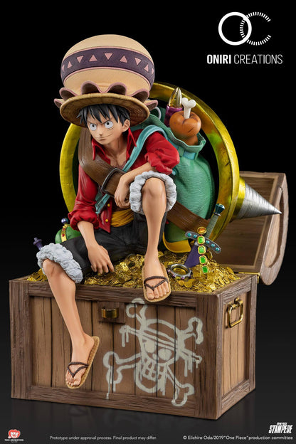 Figurine One Piece - Luffy Gold - Anime Town