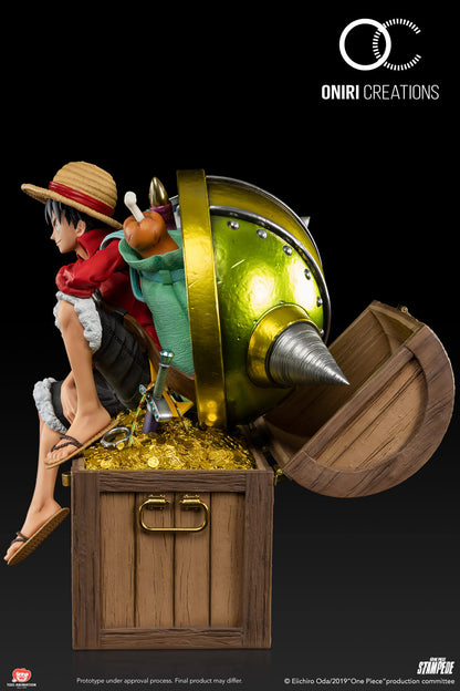 Figurine One Piece - Luffy Gold - Anime Town