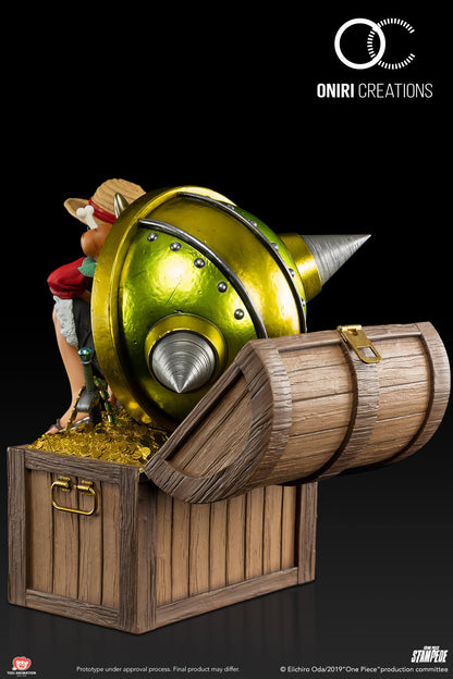 Figurine One Piece - Luffy Gold - Anime Town