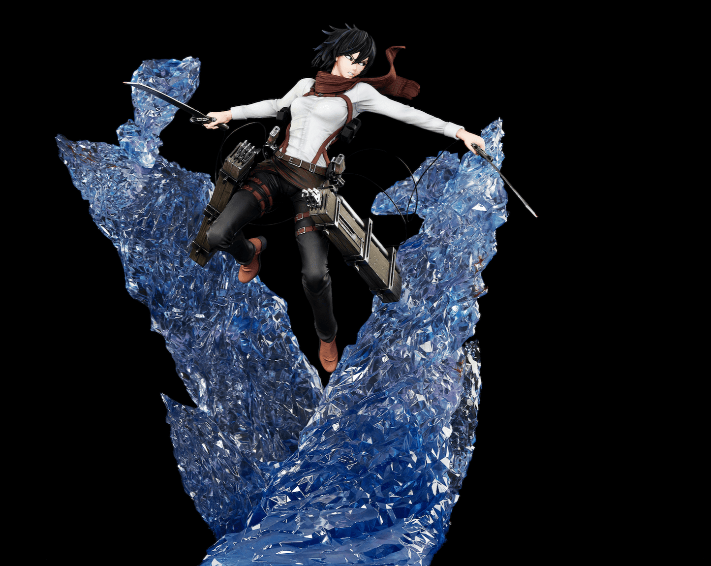 Figurine Attaque Des Titans - Mikasa bataille - Anime Town