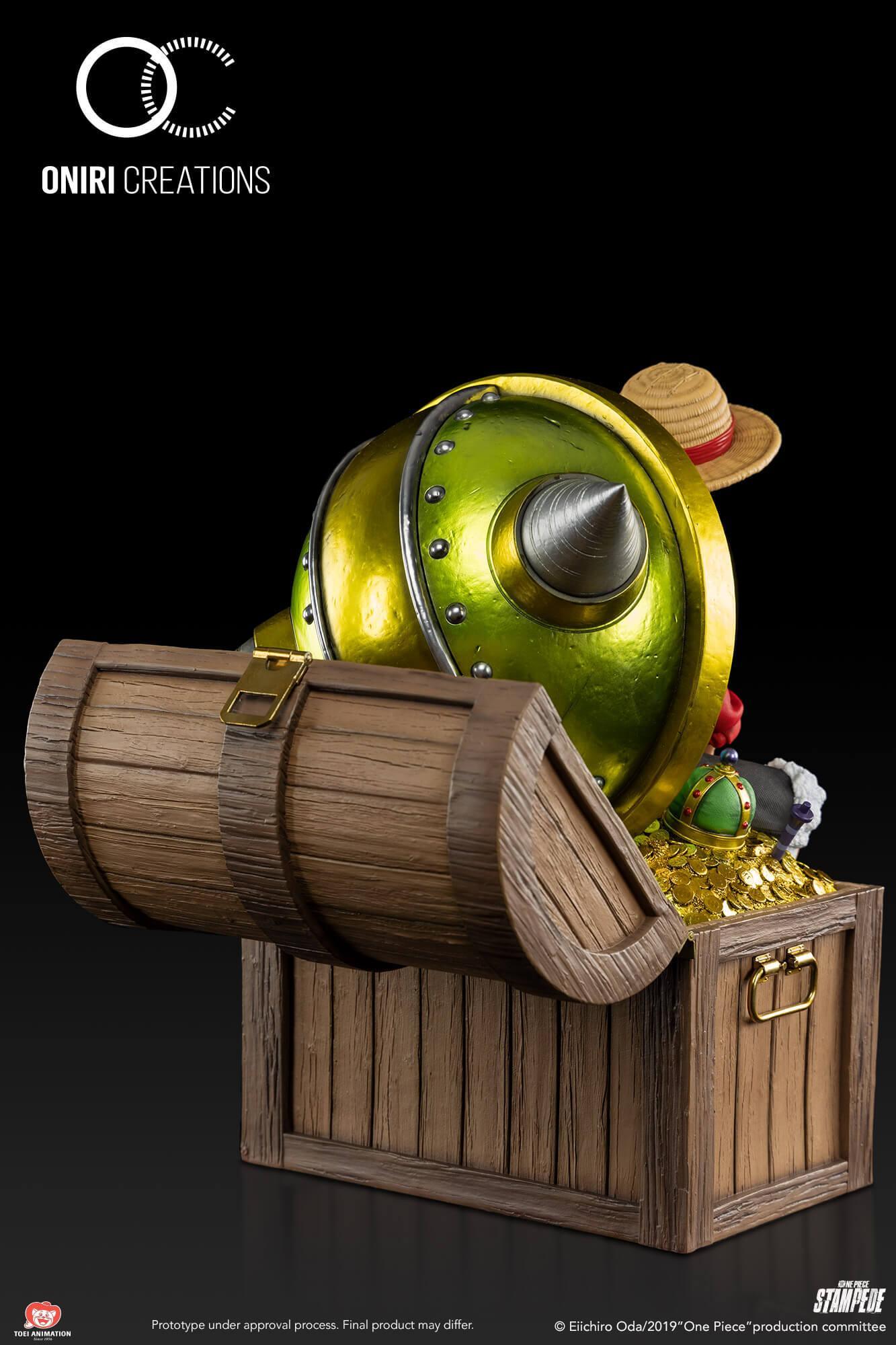 Figurine One Piece - Luffy Gold - Anime Town