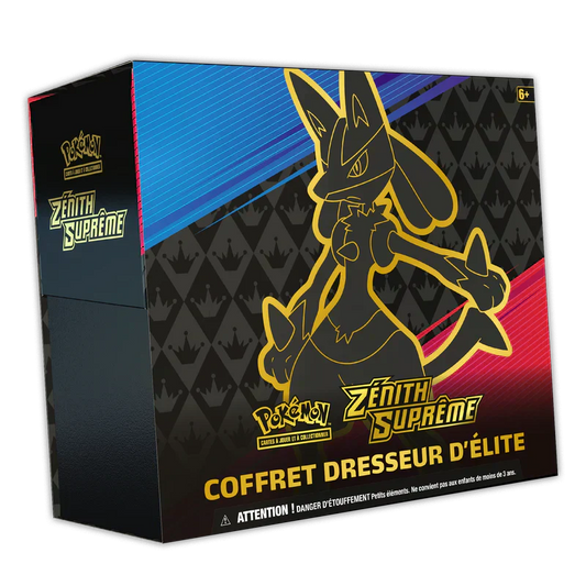 Jeu de carte Pokémon - Elite Trainer Box EB12.5 - Zenith Suprême (scellé)