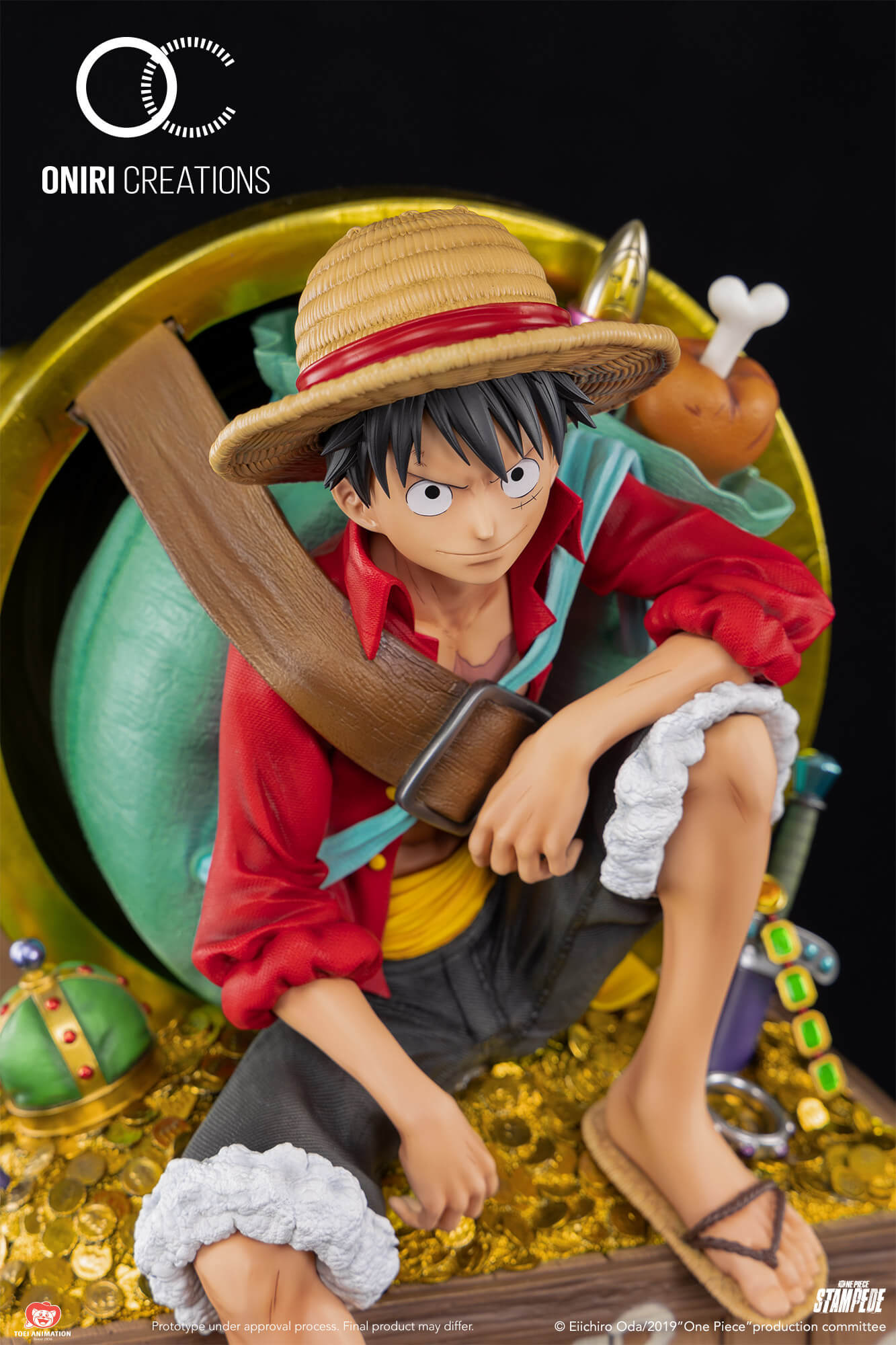 Figurine One Piece - Luffy Gold - Anime Town