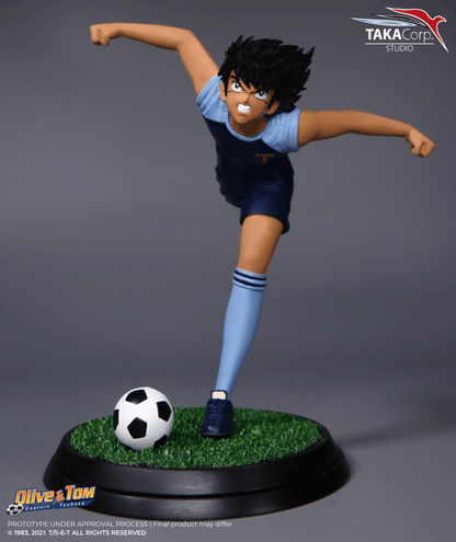 Figurine Captain Tsubasa - Kojiro Hyuga tir du tigre - Anime Town