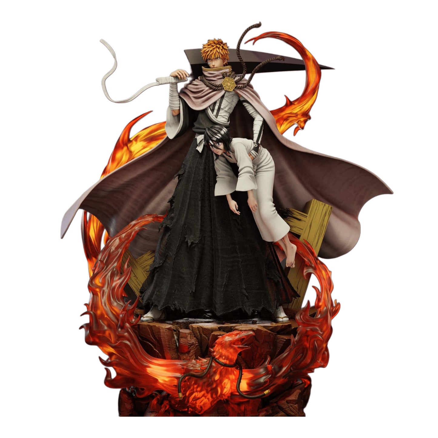 Figurine Bleach – Ichigo Kurosaki & Rukia Kuchiki