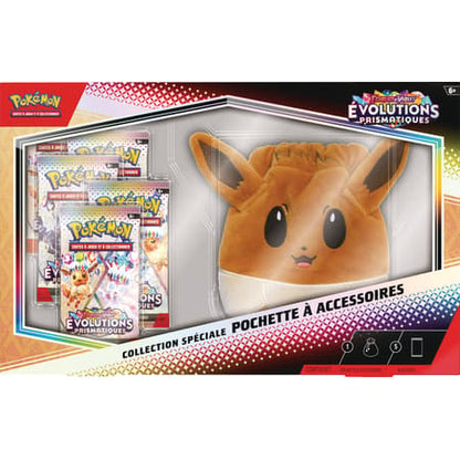 Jeu de cartes Pokémon - [SCELLÉ] Collection Spéciale Pochette à Accessoires EV08.5 Évolutions Prismatiques [FR]