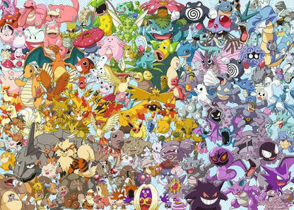 Puzzle Pokémon - 1000 pièces Challenge Puzzle
