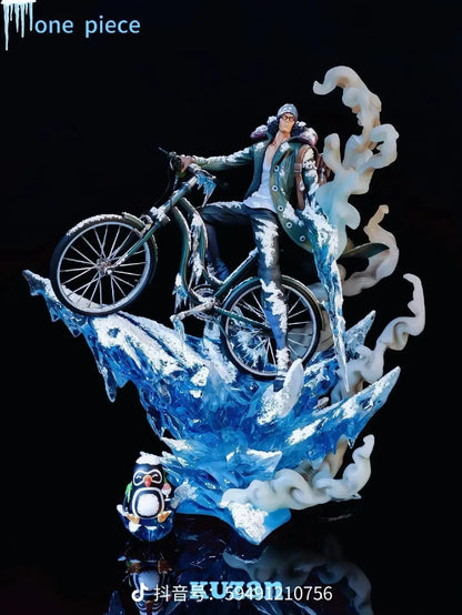 Figurine One Piece - Aokiji Kuzan "vélo"