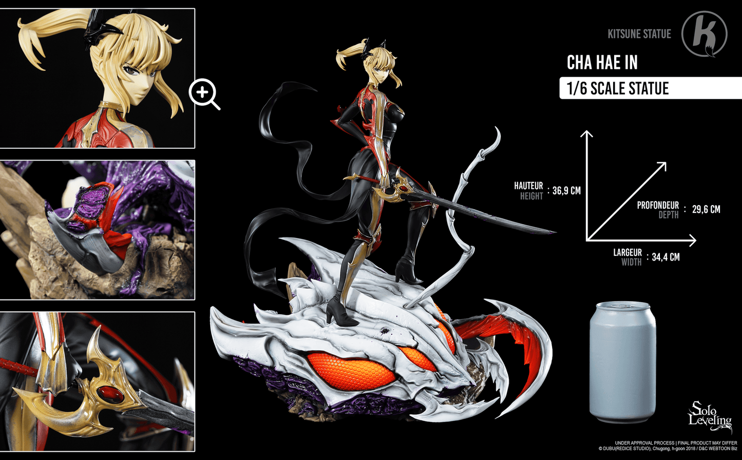 Figurine Solo Leveling - Cha Hae-In - Anime Town