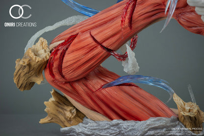 Figurine Attaque des Titans -  Livaï vs Titan Féminin