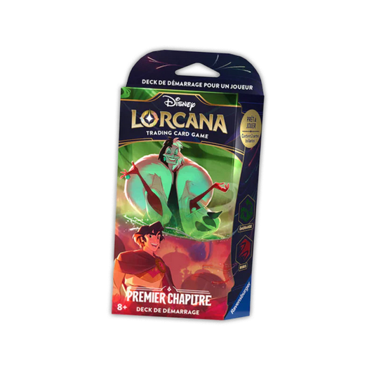 Jeu de cartes Lorcana - Deck Cruella et Aladdin – Lorcana (scellé)