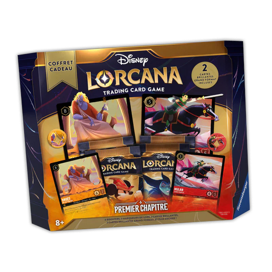 Jeu de cartes Lorcana - Coffret cadeau - Hades et Mulan (scellé)