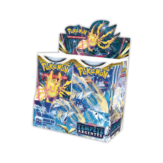 Jeu de cartes Pokémon - Boîte 36 boosters : Tempête Argentée (scellé)