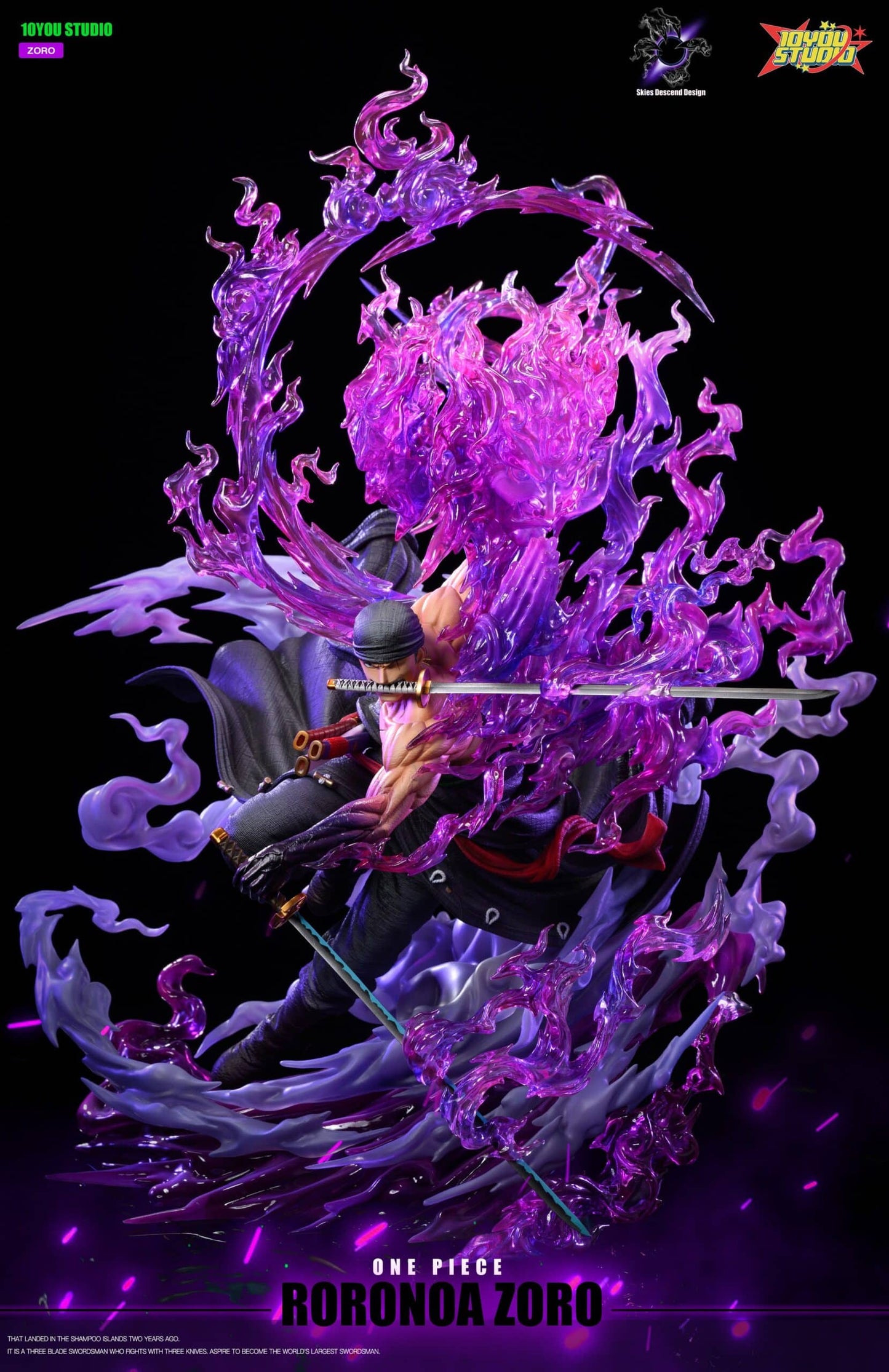 Figurine One Piece - Roronoa Zoro Roi des Enfers - Anime Town