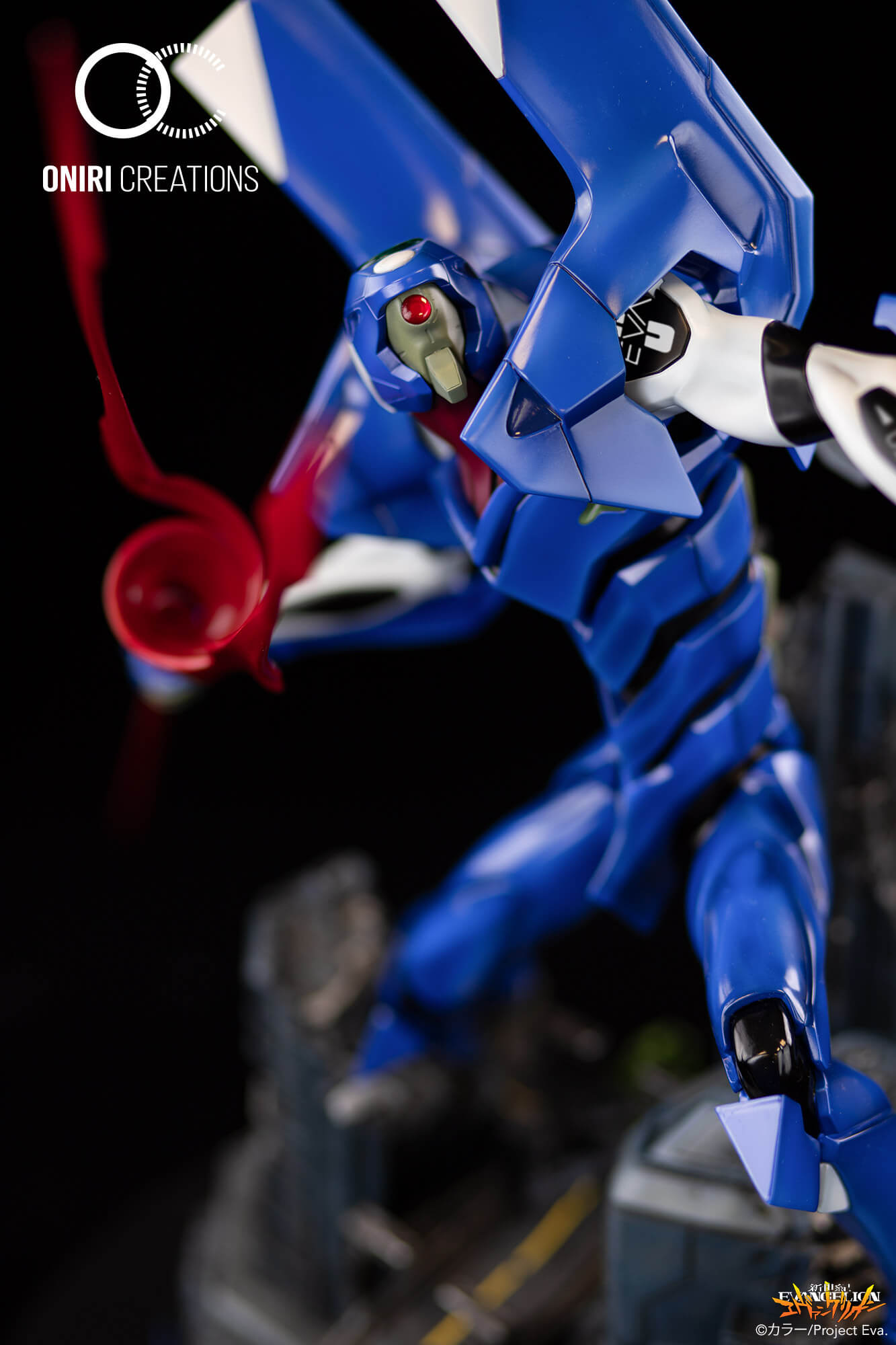 Figurines Evangelion - EVA-00 la Défense de Tokyo-3