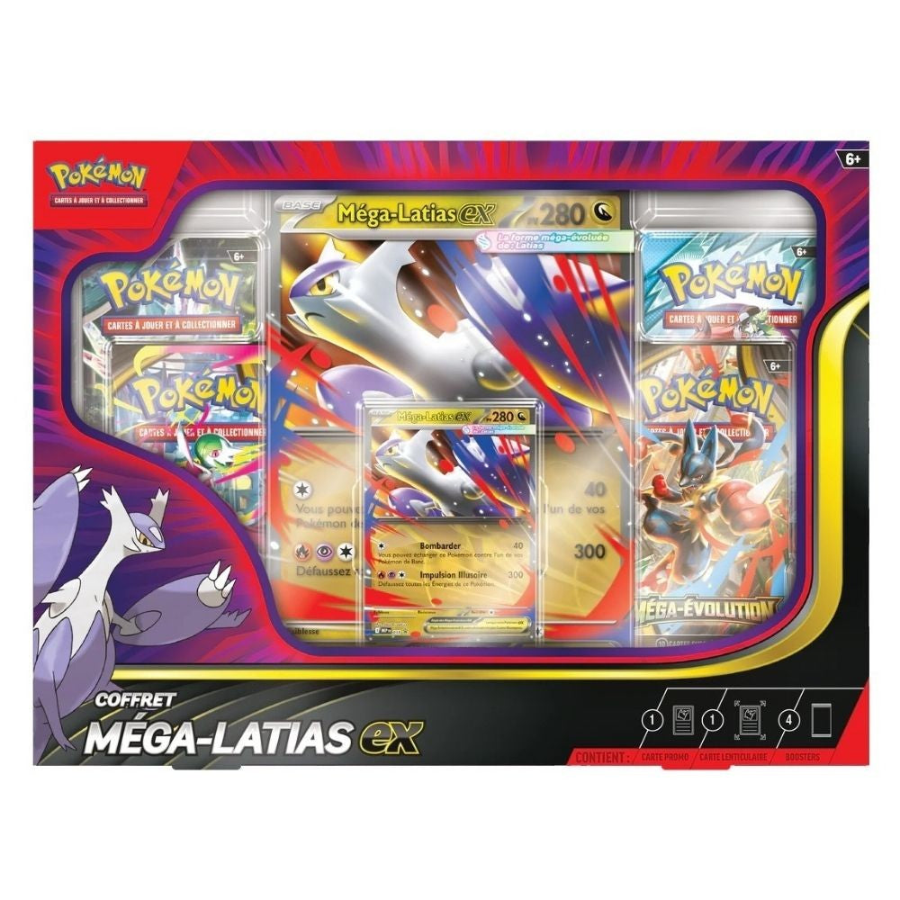 Jeu de cartes Pokémon - [SCELLE] Coffret Méga-Latias-ex