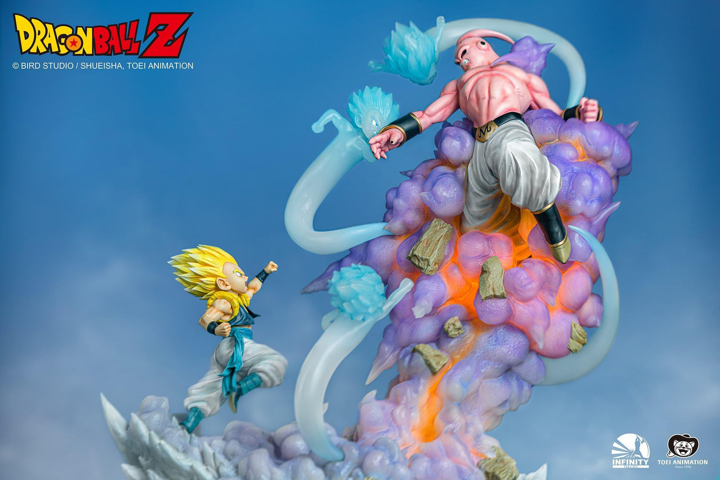Figurine Dragon Ball - Gotenks Vs Majin Buu - Anime Town