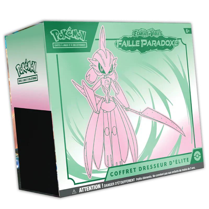 Jeu de cartes Pokémon - Elite Trainer Box EV04 - Faille Paradoxe - Garde Fer (scellé)