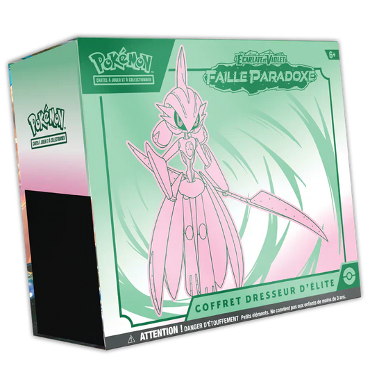 Jeu de cartes Pokémon - Elite Trainer Box EV04 - Faille Paradoxe - Garde Fer (scellé)