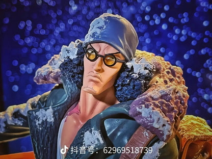 Figurine One Piece - Aokiji Kuzan "vélo"