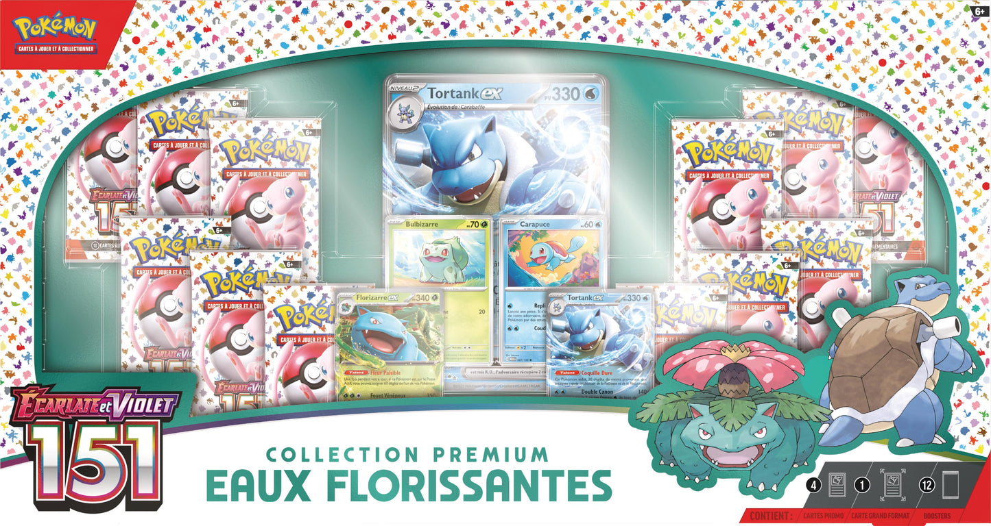 Jeu de cartes Pokémon - Collection Premium Eaux Florissantes [FR] [SCELLÉ]