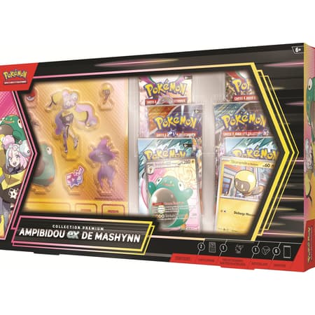 Jeu de cartes Pokémon - Collection Premium Ampibidou-ex - FR [SCELLÉ]