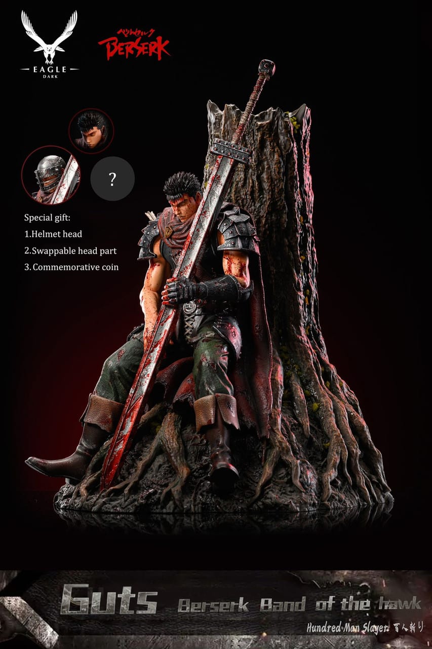 Figurine Berserk - Guts repos - Anime Town